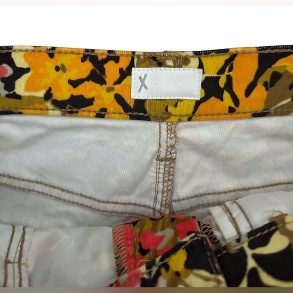 MOTHER The Hustler High-Rise ankle fray Corduroy Pants size 27 - Picture 3 of 8